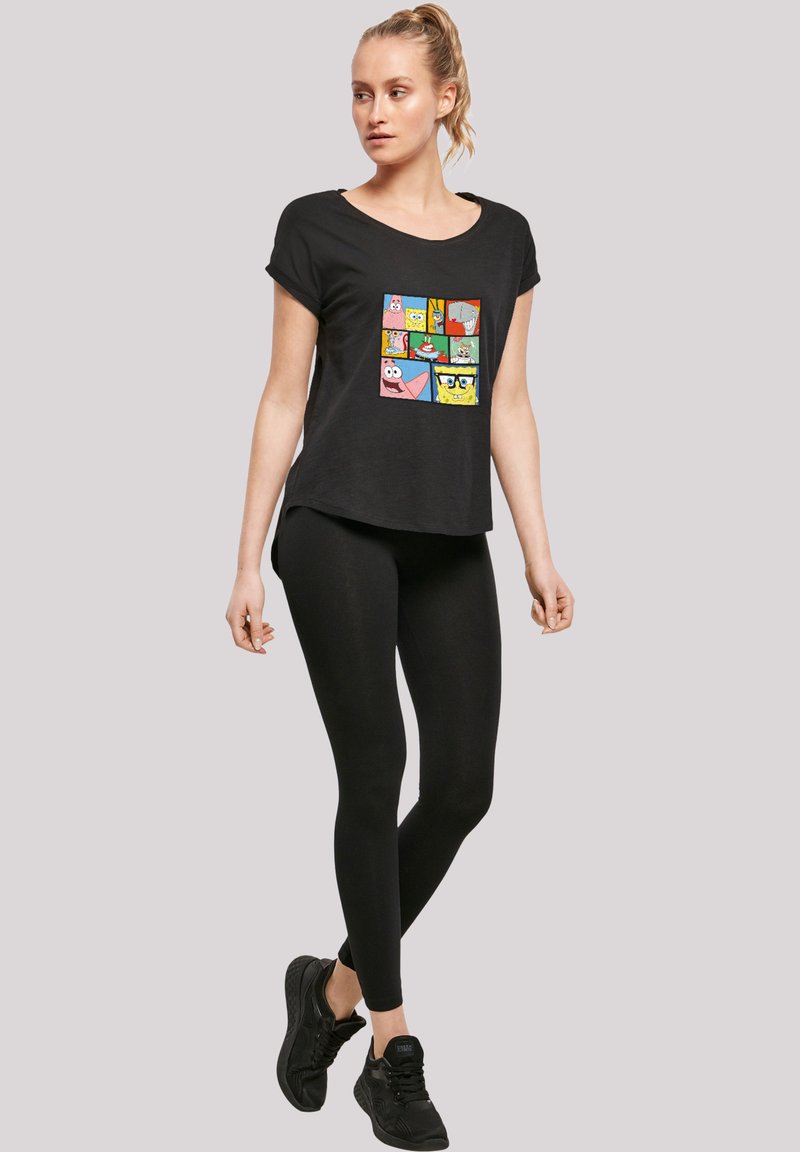 F4NT4STIC SPONGEBOB Tshirt imprimé black/noir ZALANDO.FR