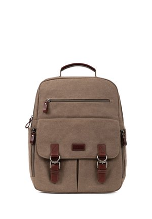 Fagola, SAC À DOS LÉO - 13" & A4 - Sac à dos - taupe
