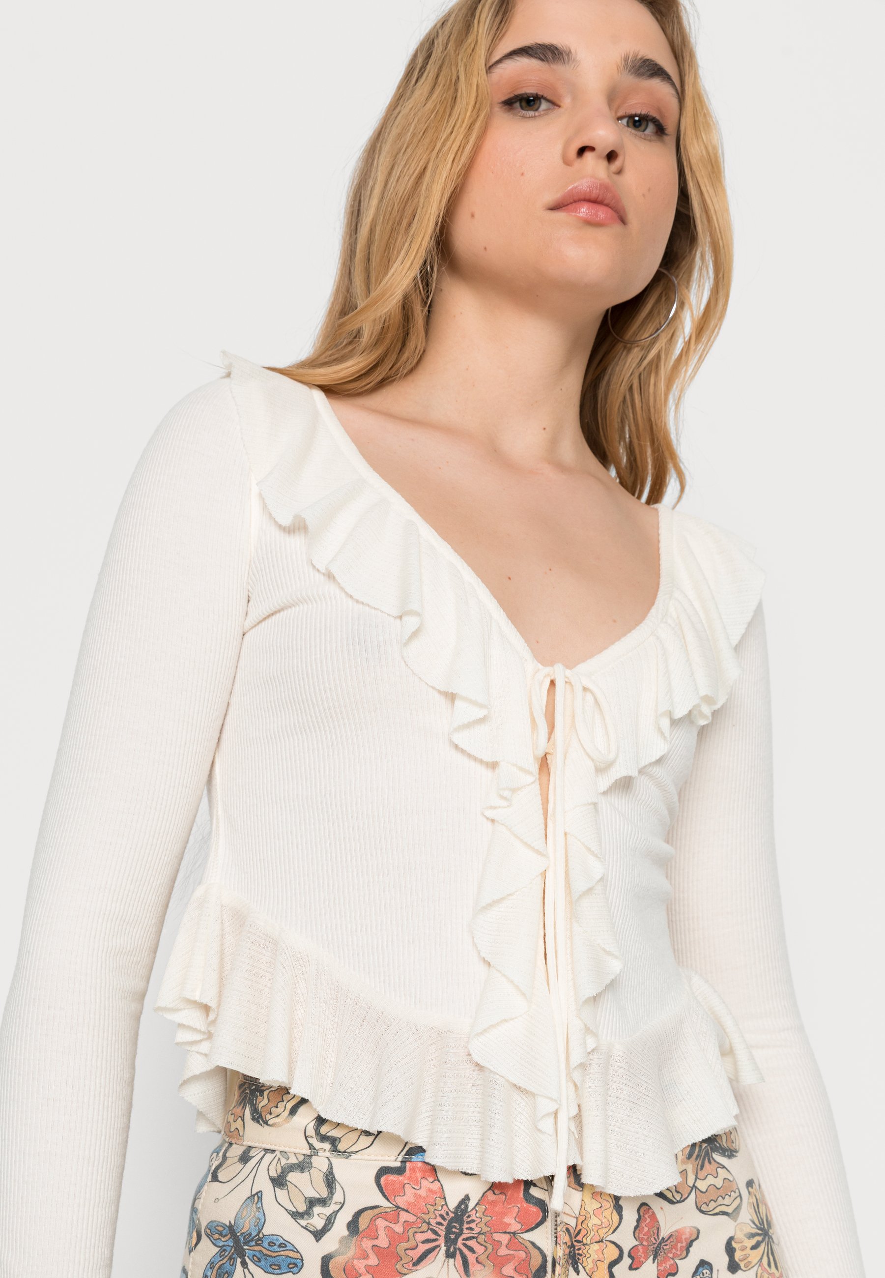 People Cardigan - ivory/white - Zalando.ie