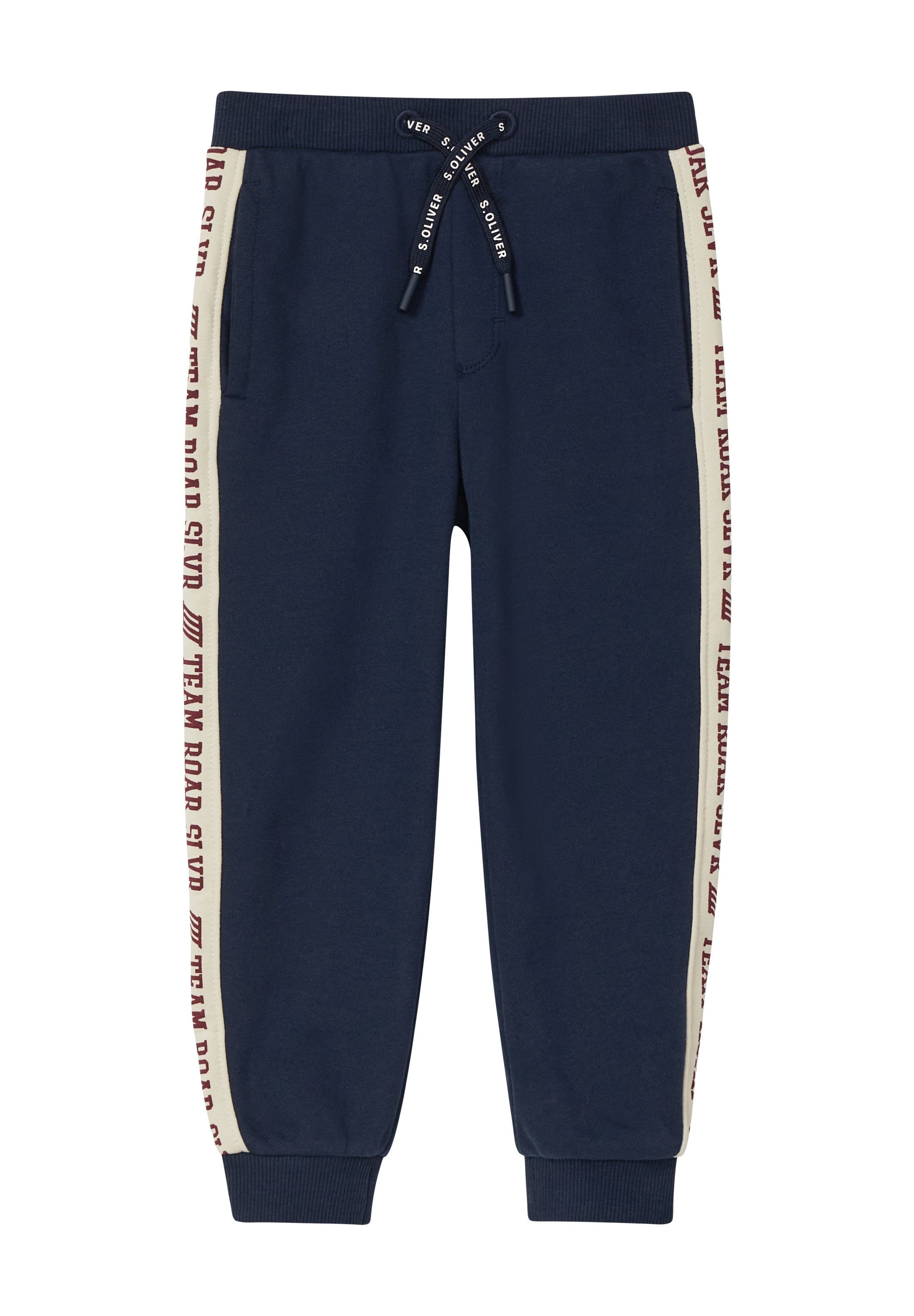 S.Oliver Jungen Hose Lang – Relaxed Fit, Elastischer Bund, Straight Leg In Blue Green