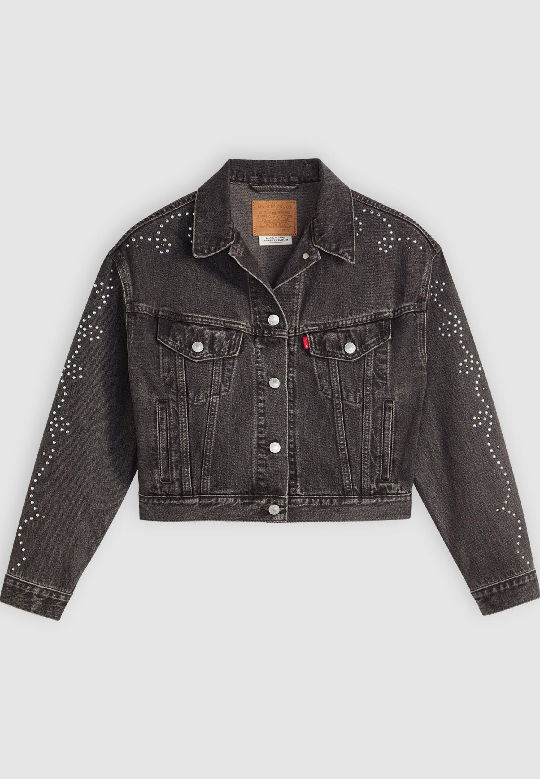Levi's® '90S SHRUNKEN TRUCKER - Denim jacket - bejeweled trucker