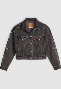 '90S SHRUNKEN TRUCKER - Jakna iz džinsa - bejeweled trucker