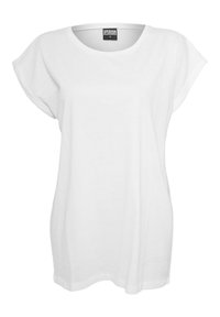 Urban Classics EXTENDED SHOULDER 2-PACK - T-shirt basic - white black