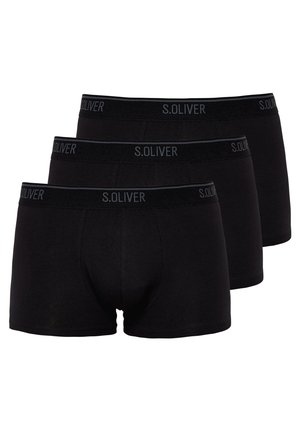 s.Oliver 3 PACK - Panties - 3x black