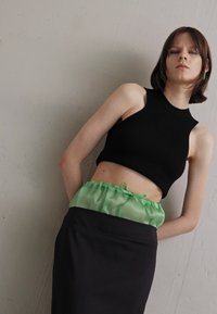 A.W.A.K.E. MODE HIGH WAISTED PENCIL SKIRT WITH DRAWSTRING DETAIL - Pencil φούστα - multicolor