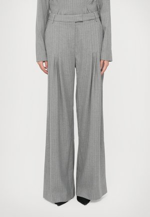 WIDE PANTS - Nohavice - titanium