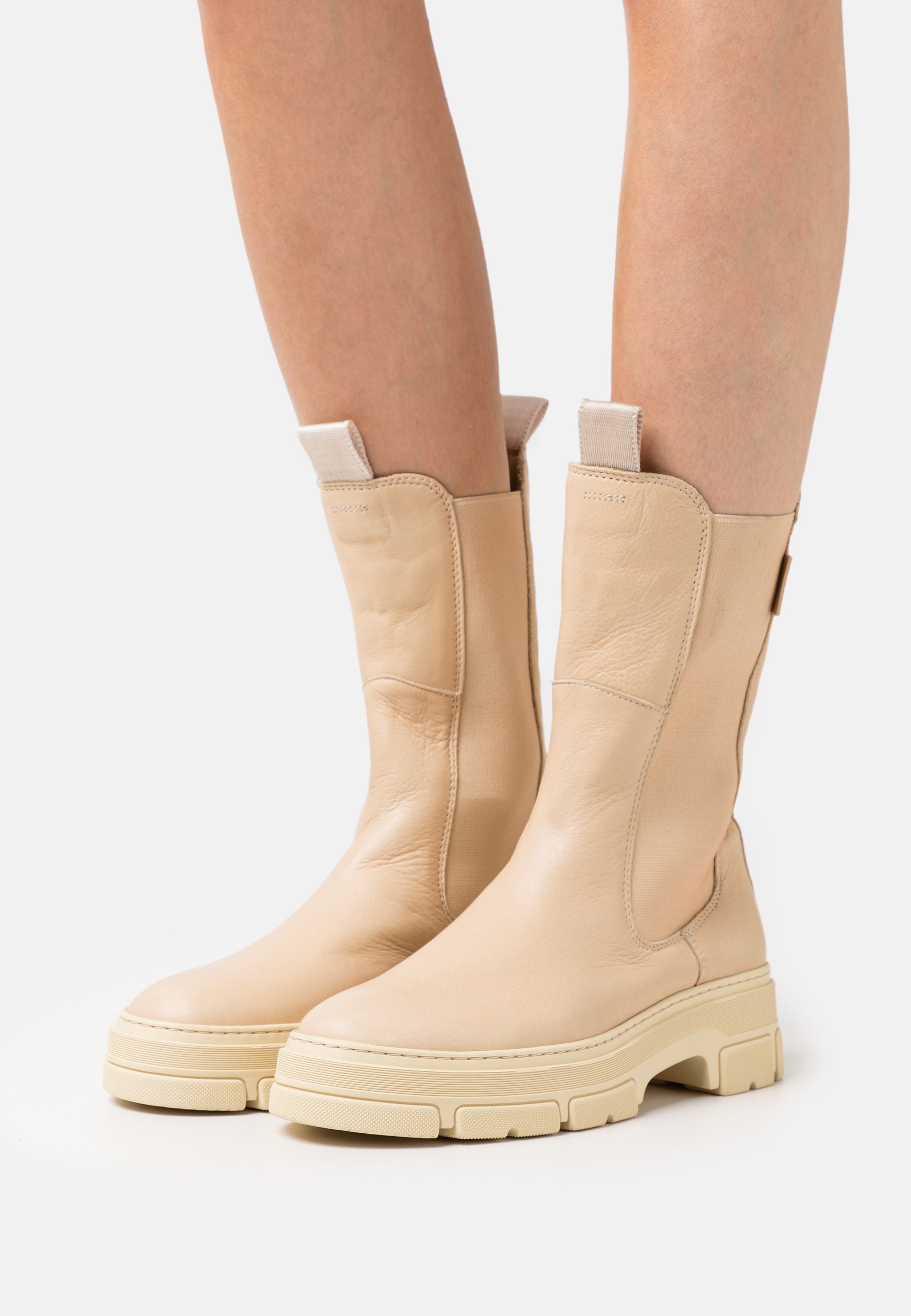 GANT MONTHIKE - Botas con plataforma - light beige/beige - Zalando.es
