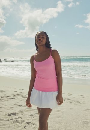 Next THIN STRAP - Top - fluoro pink