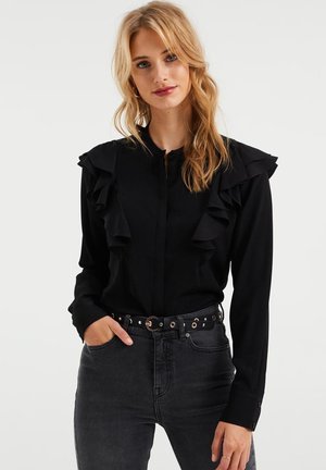 MET RUFFLES - Blouse - black