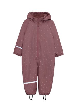 CeLaVi, RAINWEAR SUIT - ALL OVER PRINT, WITH FLEECE - Combinaison de pluie - rose brown