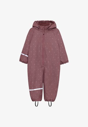 CeLaVi, RAINWEAR SUIT - ALL OVER PRINT, WITH FLEECE - Regenanzug - rose brown