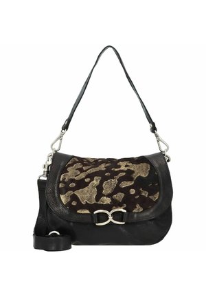 Campomaggi 31 CM - Handtas - cioccolato oro t nero