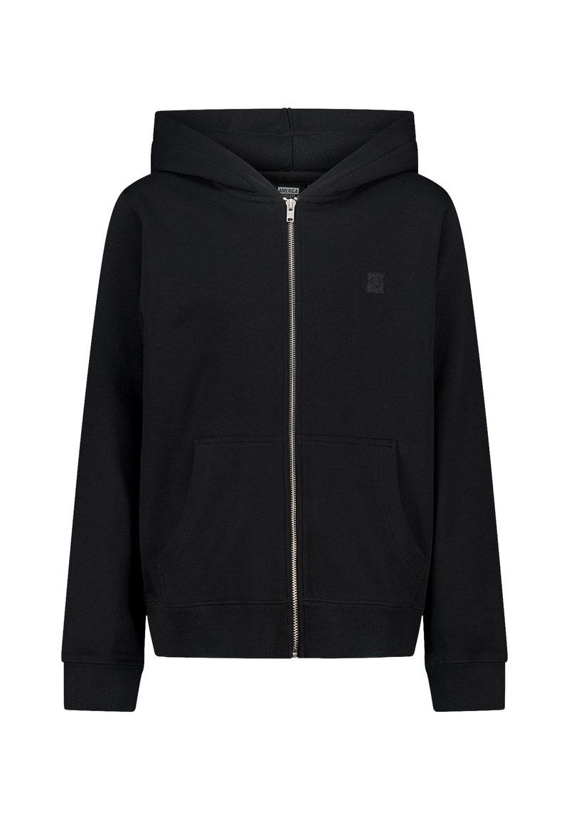 America Today - JACKE SETH JR - Sweat zippé - black, Agrandir