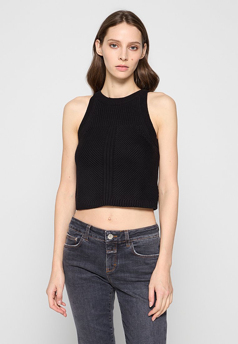 closed Top zwart closed Top zwart