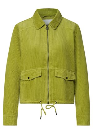 Street One, CORDJACKE MIT HEMDKRAGEN UND ZIPPER - Giacca leggera - apple lime