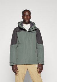 Jack Wolfskin ROMBERG 3IN1 - Outdoorjas - slate green