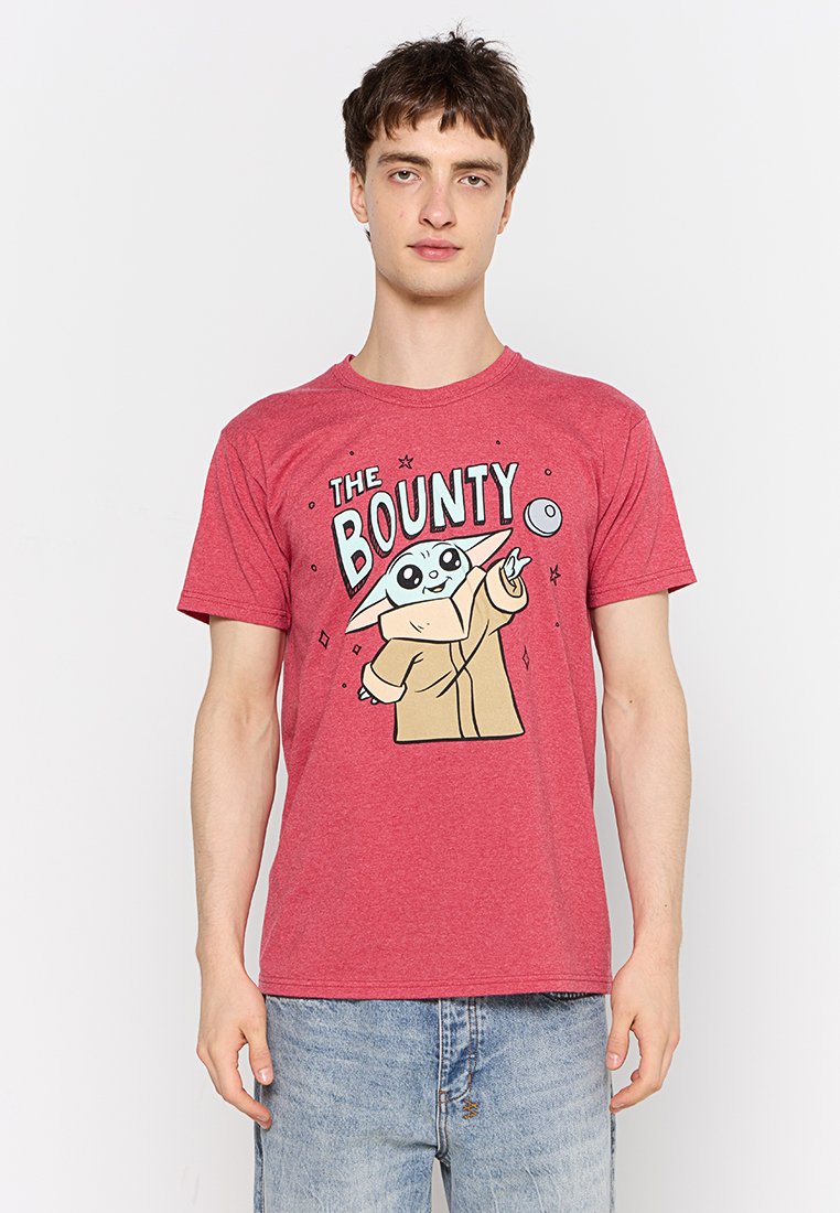 Star Wars T-shirt print rood