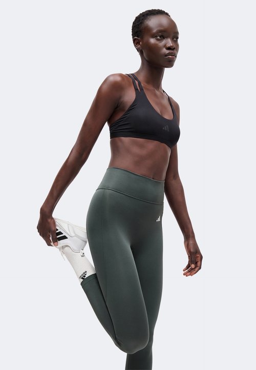 adidas OPTIMÉ ESSENTIALS WORKOUT 7/8 - Leggings - legend ivy — photo 4