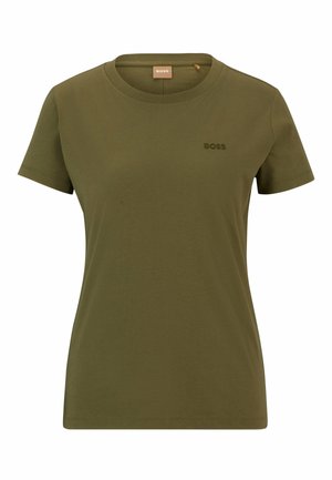 BOSS ESOGO - Basic T-shirt - dark green six