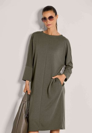 Jerseykleid - khaki