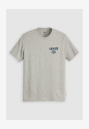 Levi's®, GRAPHIC CREWNECK TEE - Тениска с щампа - midtone heather grey