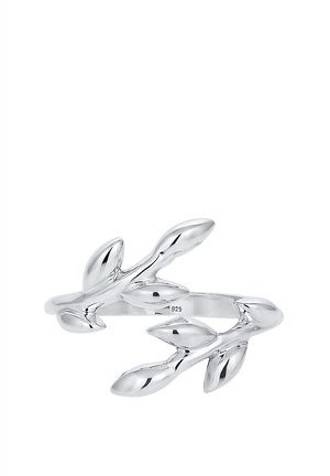 NBLATT ZWEIG NATUR  - Ring - silberfarben