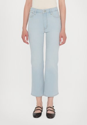 THE REBOOT CROP - Džínsy bootcut - light blue