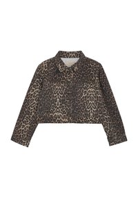 Creamie Jeansjacke - brown leo