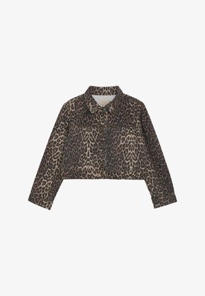 Spijkerjas - brown leo