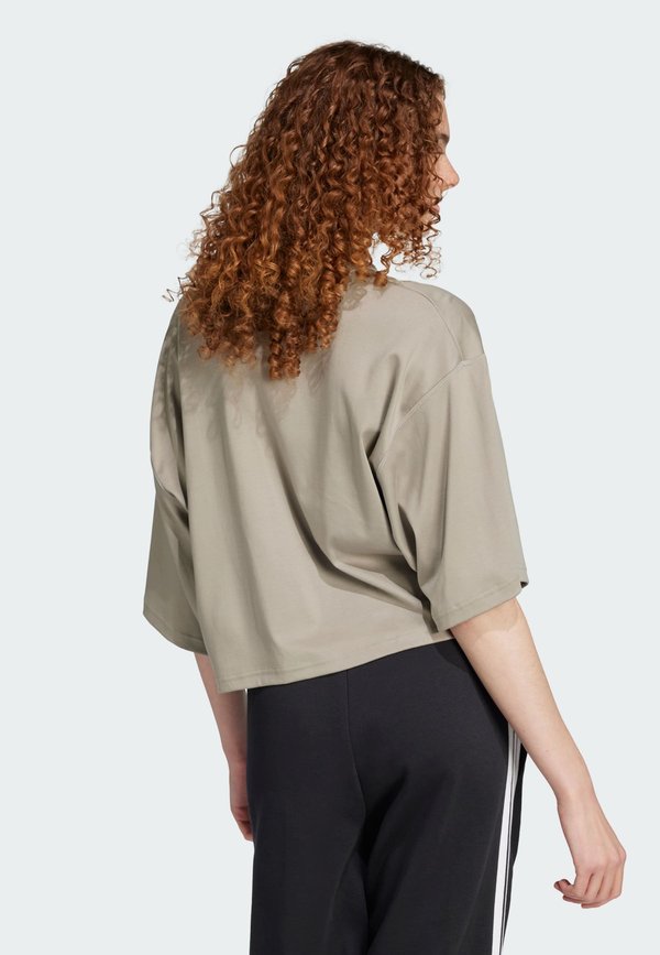 CITY ESCAPE LOOSE TEE - Long sleeved top - putty beige3