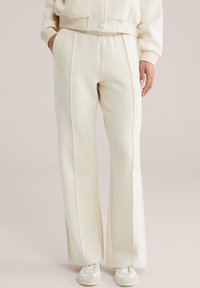 Tracksuit bottoms - ecru