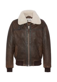 Schott AVIATOR - Giacca di pelle - marron