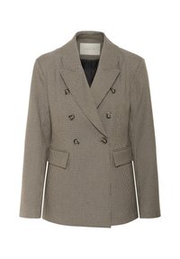Kaffe Blejzer - beige   black petit houndstoot