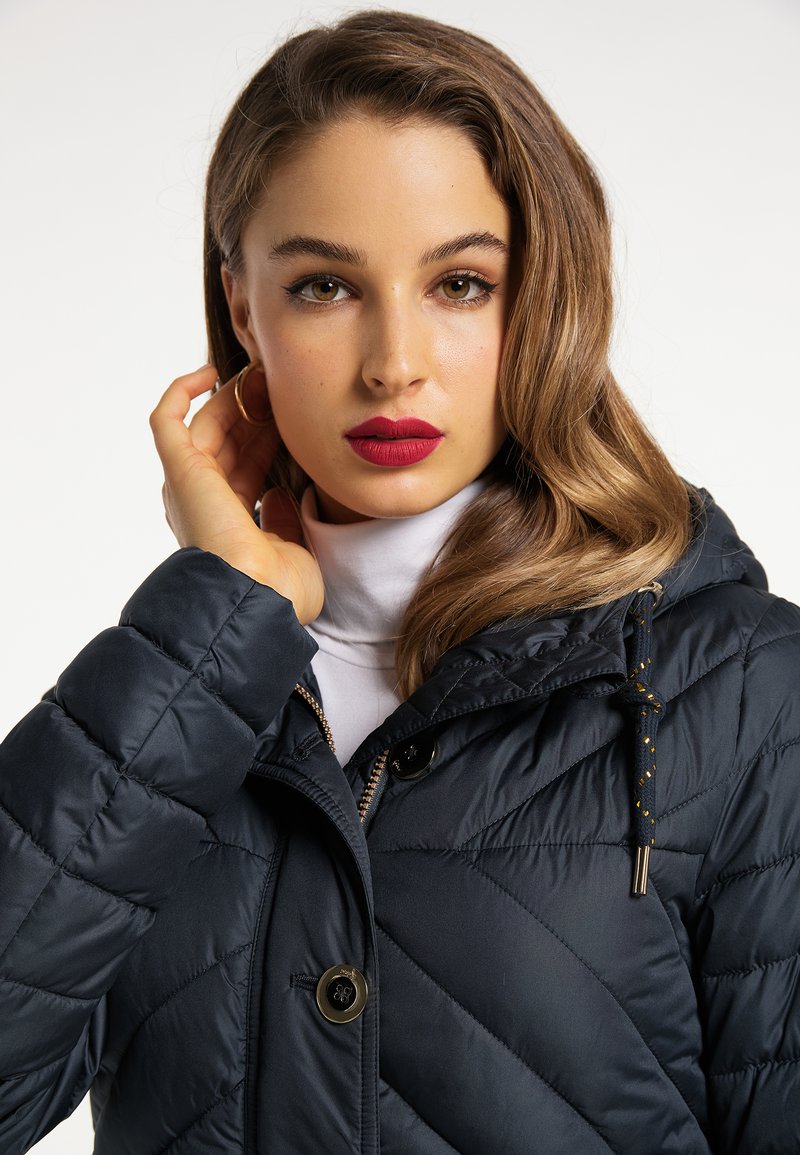 Damen Leichte Jacken | faina FAINA CASPIO Daunenjacke dunkelmarine/dunkelblau - BD07904 Damen Leichte Jacken | faina FAINA CASPIO Daunenjacke dunkelmarine/dunkelblau - BD07904