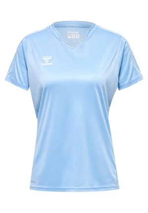 Hummel CORE - Sport T-shirt - argentina blue