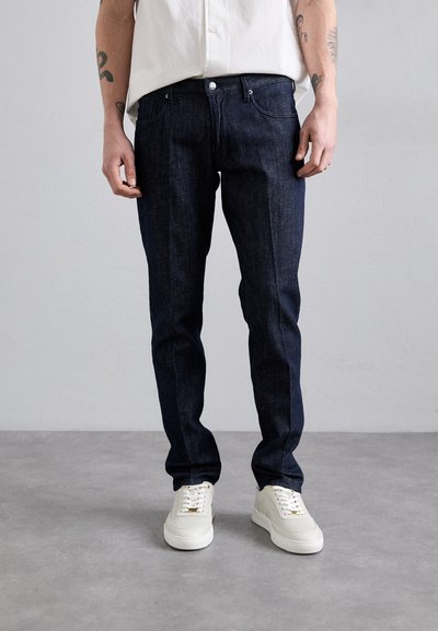 Emporio Armani 5 POCKETS PANT - Blugi slim fit - blue denim