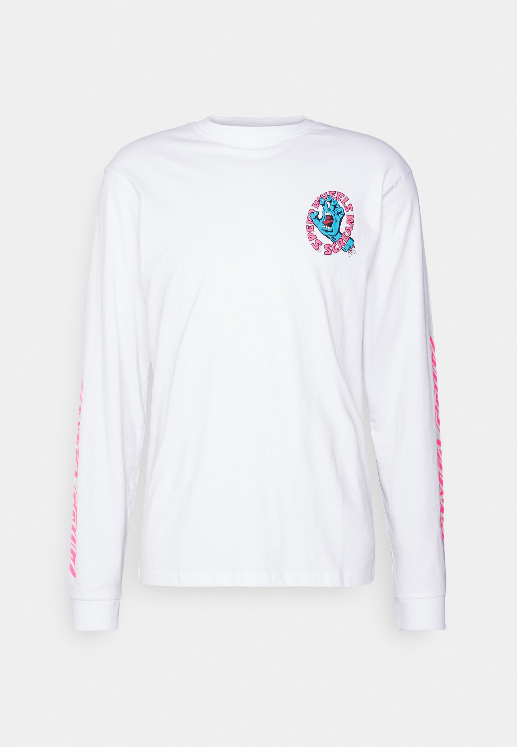 Santa Cruz UNISEX SW SCREAM - Longsleeve - white/wit - Zalando.nl