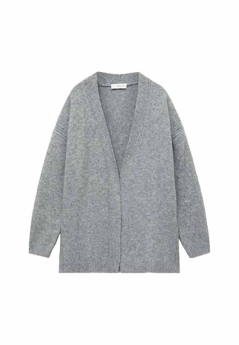 Mango Kids Kardigan - mottled grey