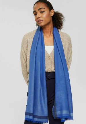 Scarf - bright blue