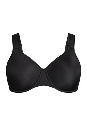 Devoted By Zizzi, MINIMIZER-BH MIT GEPOLSTERTEN TRÄGERN - Σουτιέν με μπανέλα - schwarz