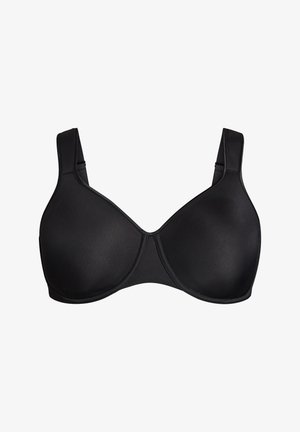 Devoted By Zizzi, MINIMIZER-BH MIT GEPOLSTERTEN TRÄGERN - Podprsenka bez kostíc - schwarz