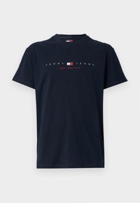 FLAG LINEAR TEE  - Majica kratkih rukava s printom - dark night navy