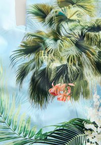 Unausgewählt, blue jungle scenic print
