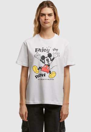 MICKEY MOUSE ENJOY THE NOW TEE - T-shirts print - white