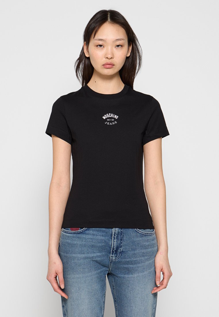 MOSCHINO JEANS T-shirt print zwart