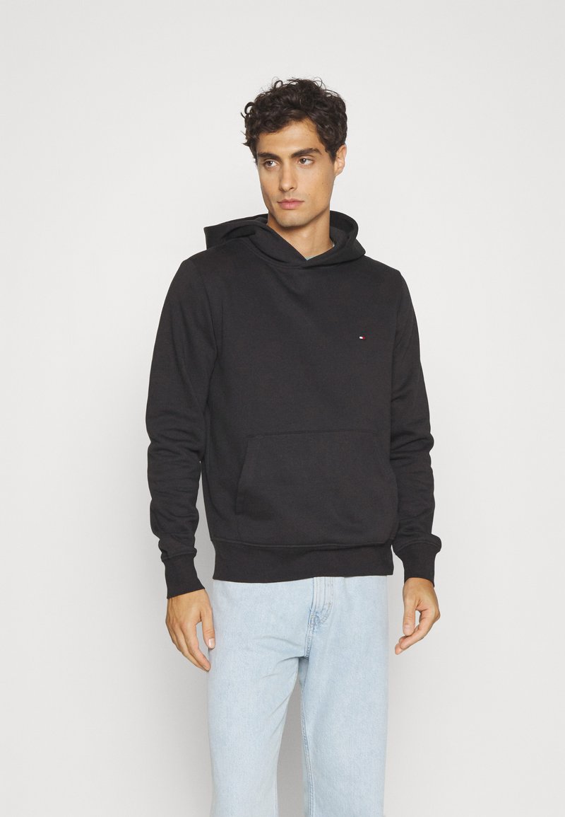 Tommy Hilfiger - FLAG LOGO HOODY - Sweatshirt - black, Vergrößern