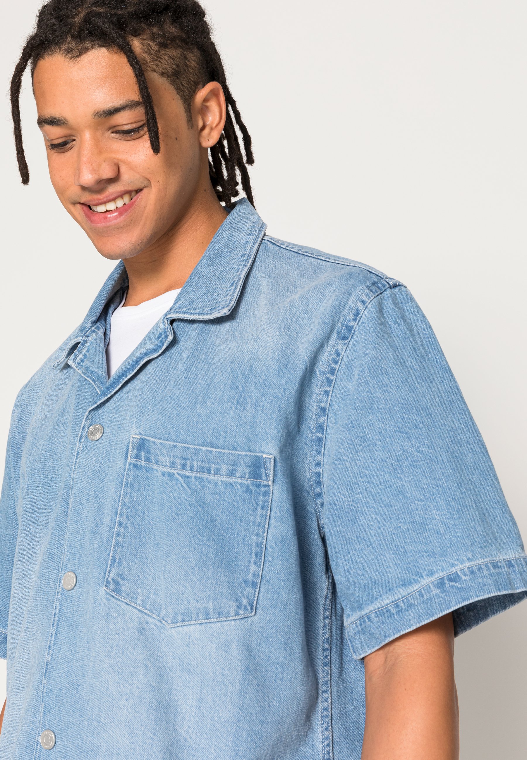 weekday denim top