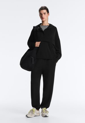 OYSHO SOFT-TOUCH JOGGERS - Tréningruha alsók - black
