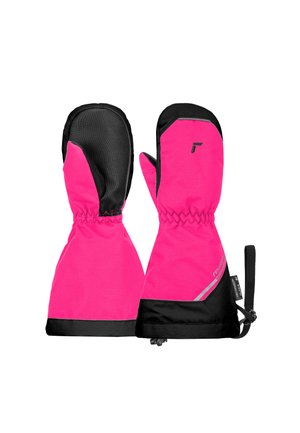Fäustling - pink glo black
