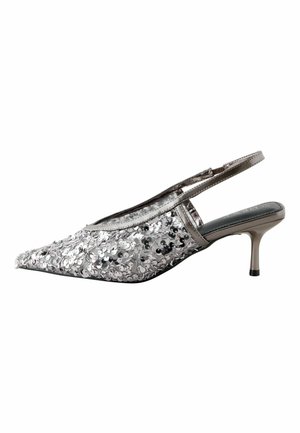 REGULAR FIT - High Heel Pumps - pewter sequin